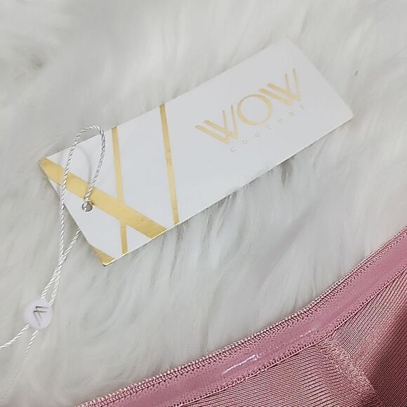 Euro Summer Size L Corset Front Crop Top NWT - Picture 5 of 7